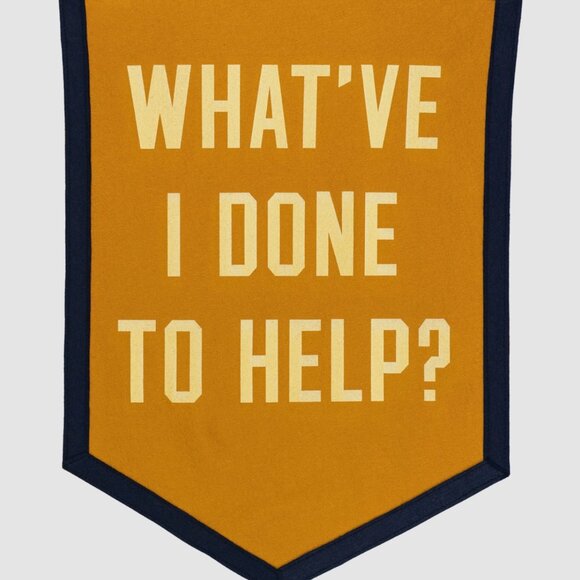 What've I Done To Help Camp Flag • Jason Isbell x Oxford Pennant - Picture 2 of 5